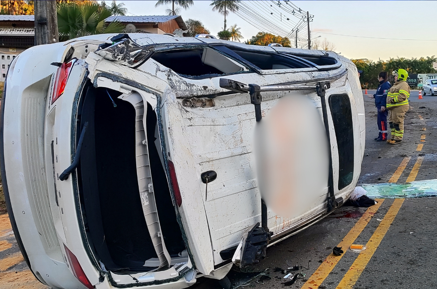 Família esclarece que motorista não fugiu do local do acidente