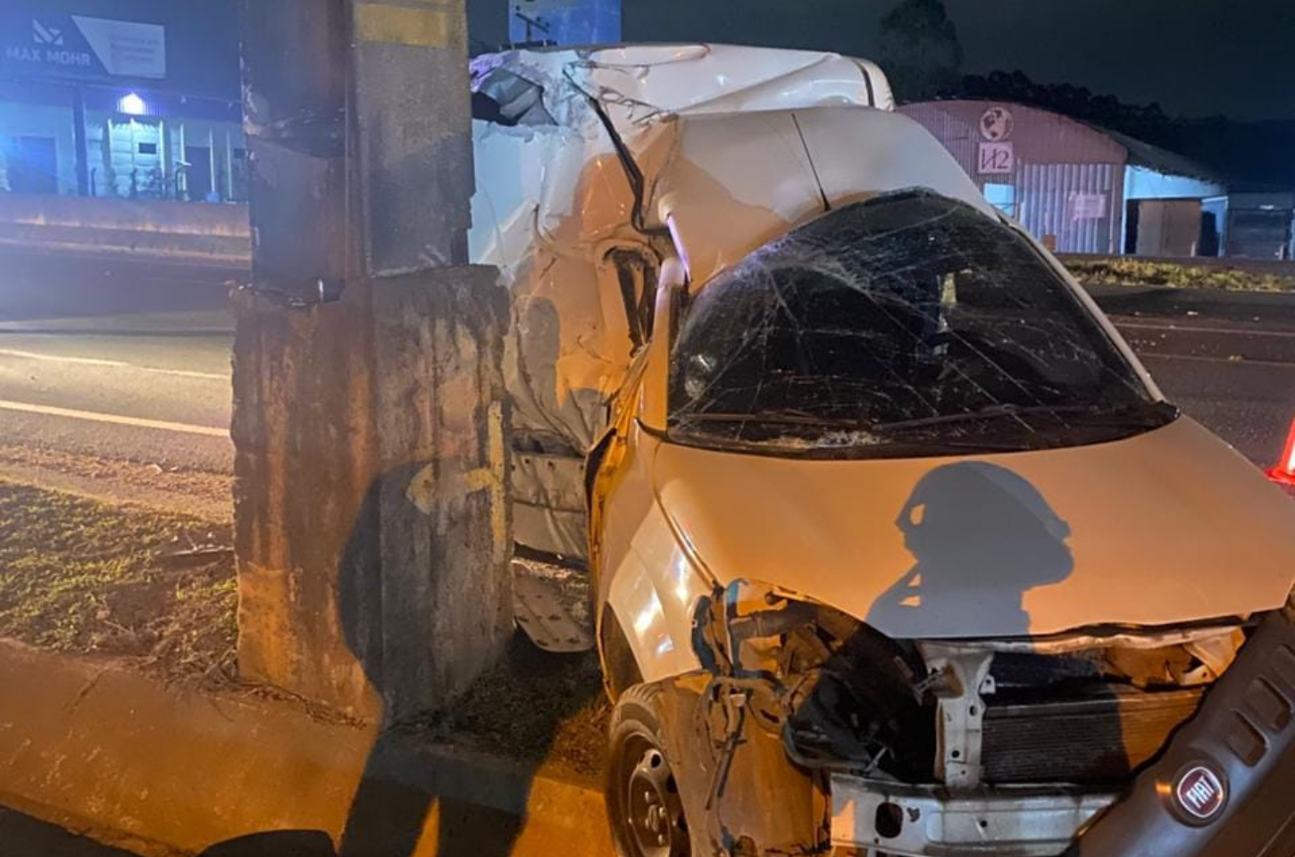 Homem fica gravemente ferido em acidente na BR-470