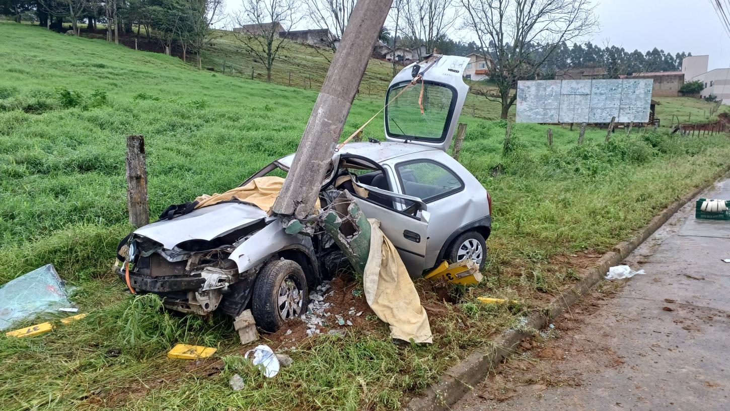 Homem fica gravemente ferido após acidente em Presidente Getúlio