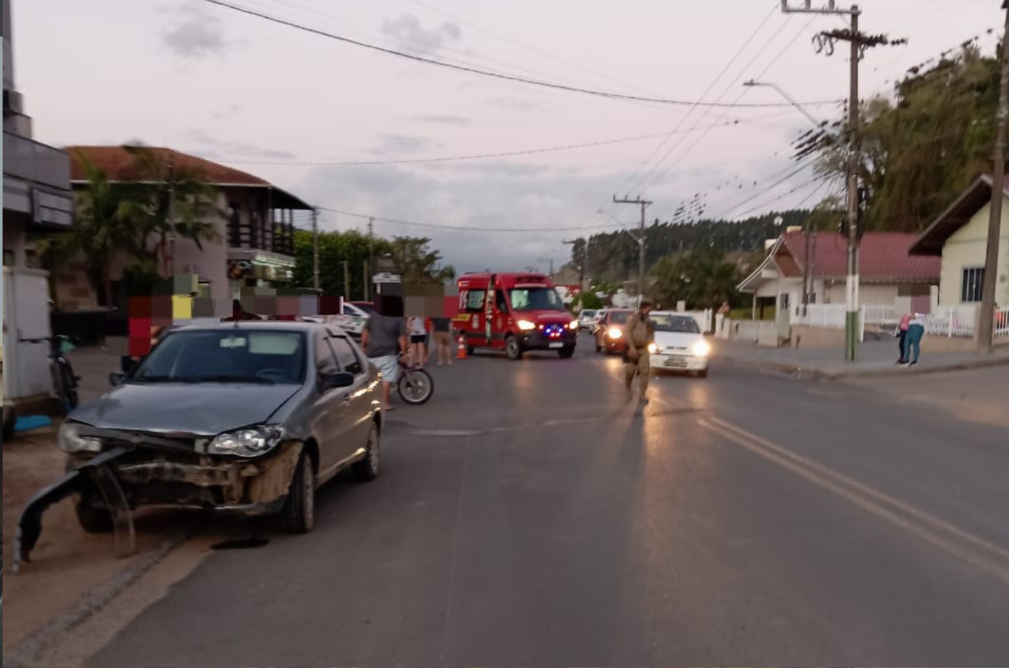 Motociclista fica gravemente ferido após acidente em Presidente Getúlio