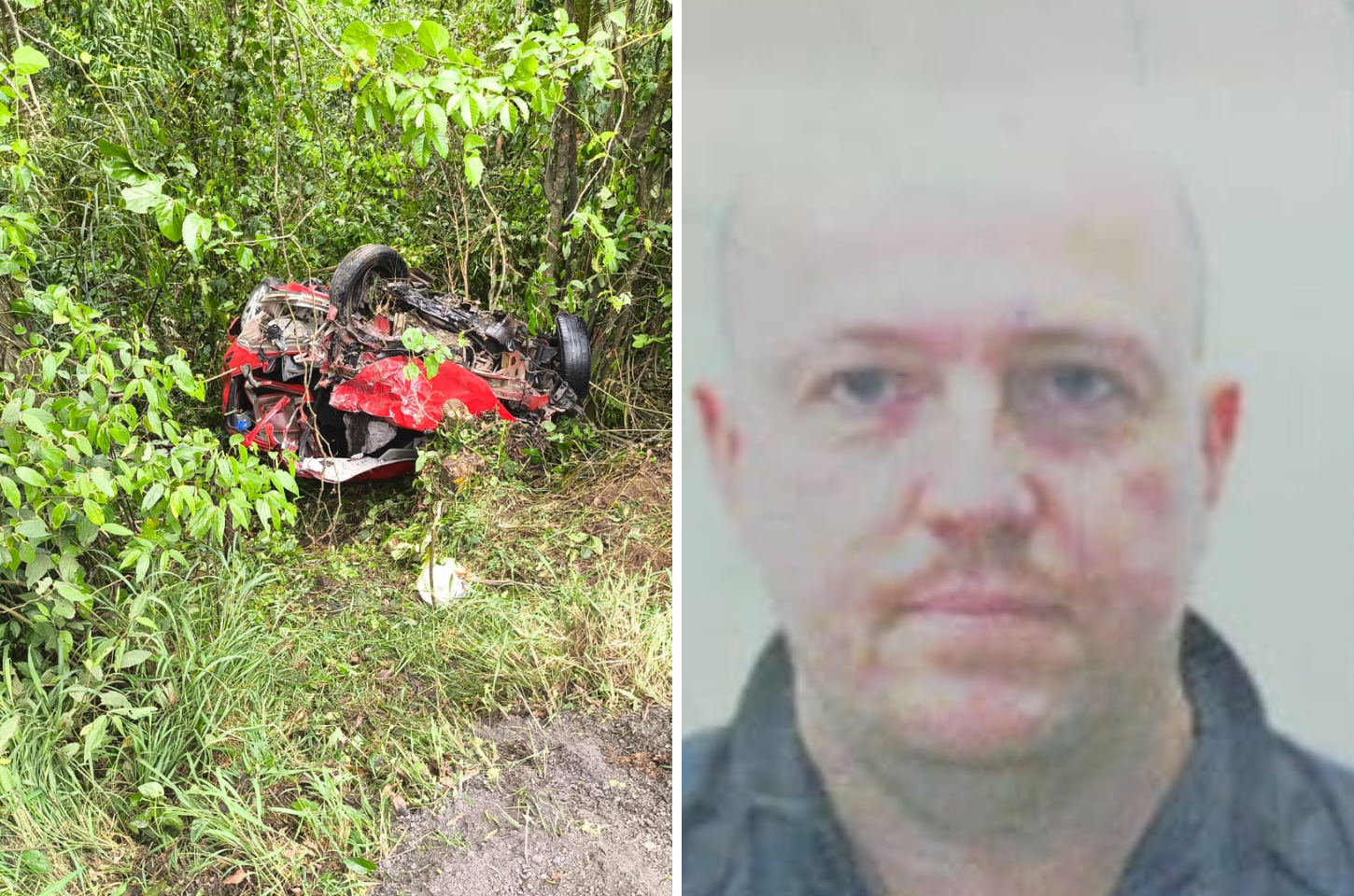 Identificado homem que morreu em grave acidente na BR-470 em Ibirama