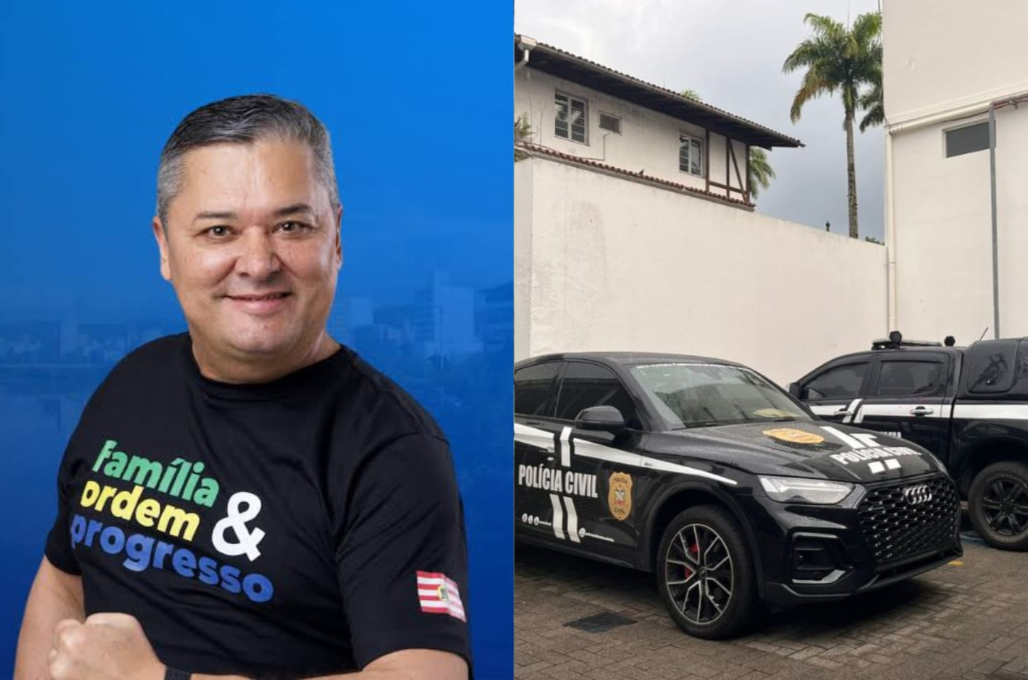 Polícia Civil faz operação em gabinete de vereador na Câmara de Blumenau