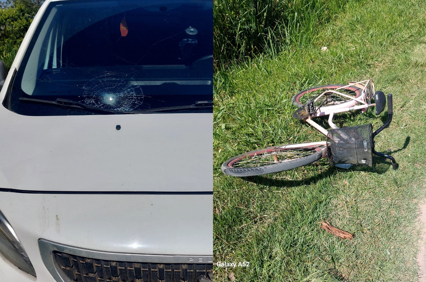 Ciclista fica ferido após atropelamento na BR-470