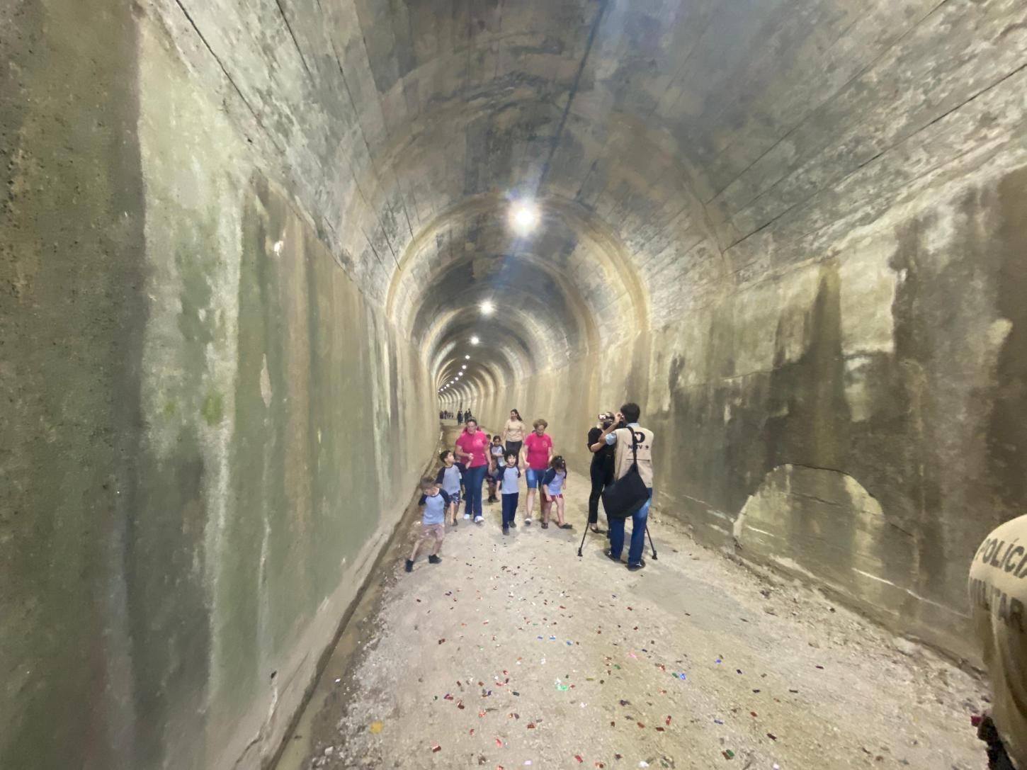 Túnel Edmundo da Silva Pozes é transformado em novo ponto turístico em Apiúna