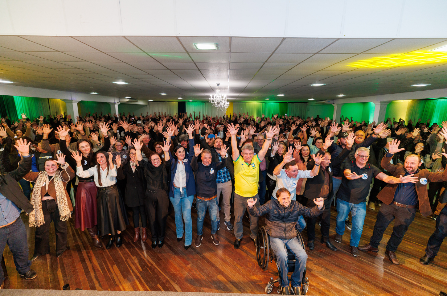 Republicanos reúne cerca de mil pessoas em Rio do Sul e lança Gerri Consoli como pré-candidato a deputado estadual