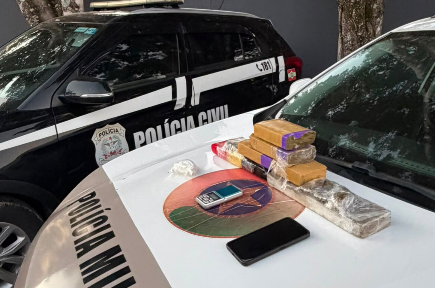 Homem é preso por tráfico de drogas em Rodeio