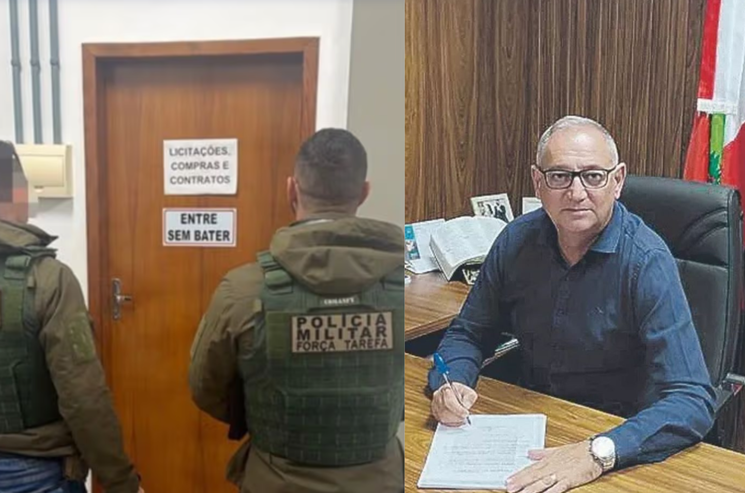 Justiça afasta prefeito de Governador Celso Ramos em operação do GAECO que investiga fraude em licitações de shows