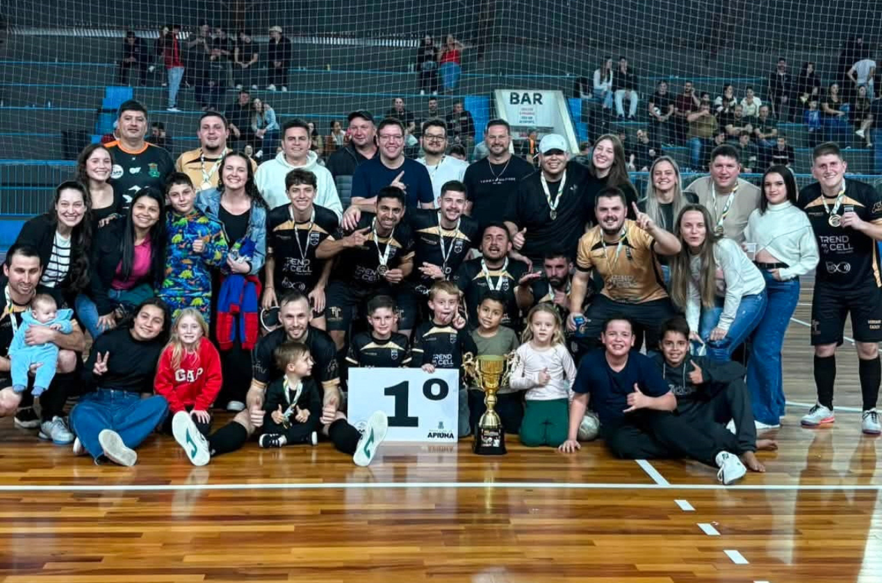 Trend Cell Infixnet conquista o título do 11º Campeonato Municipal de Futsal de Apiúna